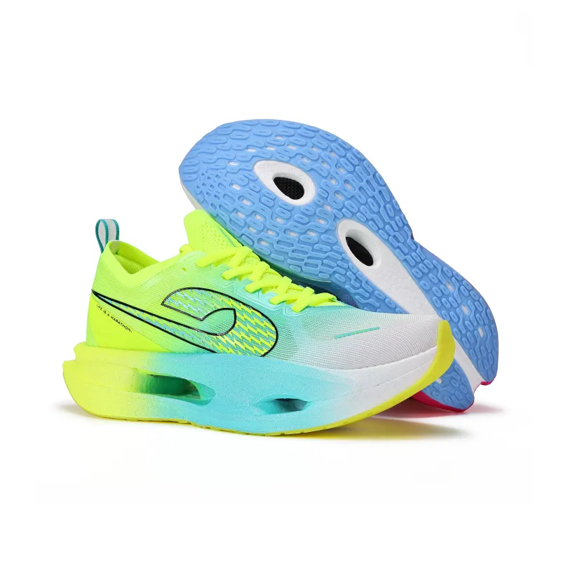 JEANSWEST Cushioning Slip Resistant Breathable Rebound Low Top Running Shoes Unisex Flourishing Prosperity-5