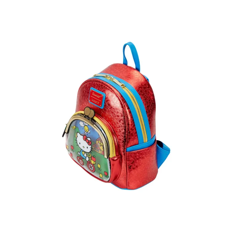 Sanrio Hello Kitty X Loungefly Collaboration PU Backpack Mini Women's Red-3