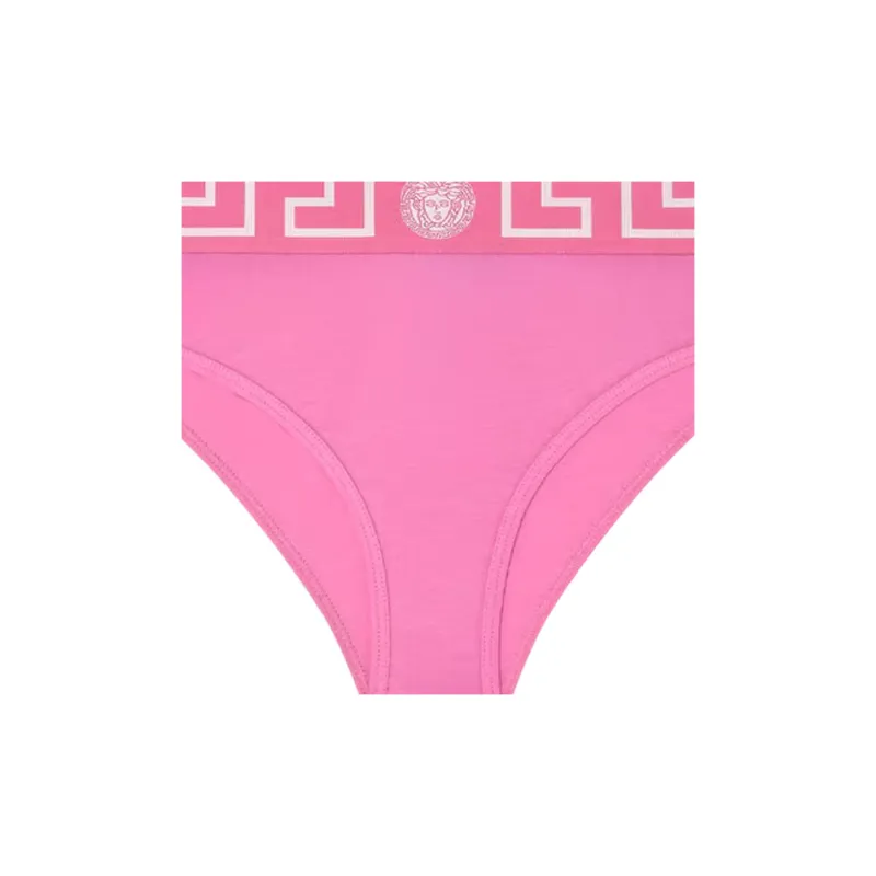VERSACE Greca Underpants Women's Pink-3