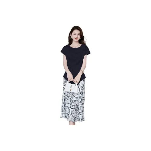 TEME Two Piece Skirt Sets Women's