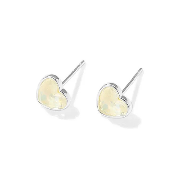 DODOGOGO Alloy S925 Sterling Silver Stud Earrings Women's-4