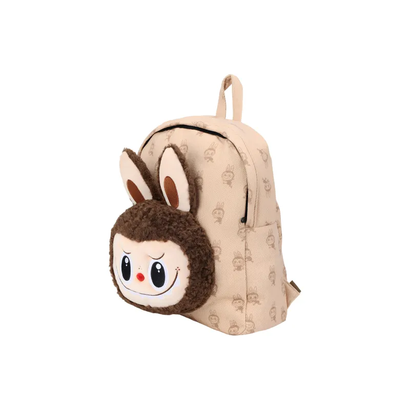 POP MART Dolls Peripheral Products Backpack Regular Unisex Light Brown-1
