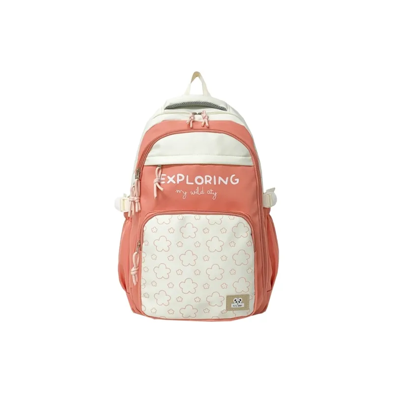 H YXIANG Composite Cloth Backpack Unisex Multicolor-1