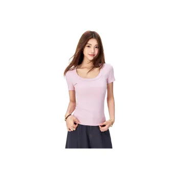 Wen Shan T Shirts Women's Pink
