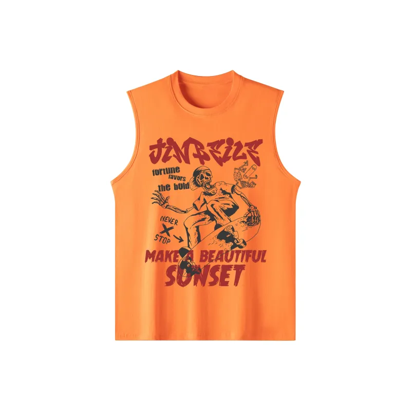 JINBEILE Tank Tops Unisex-14