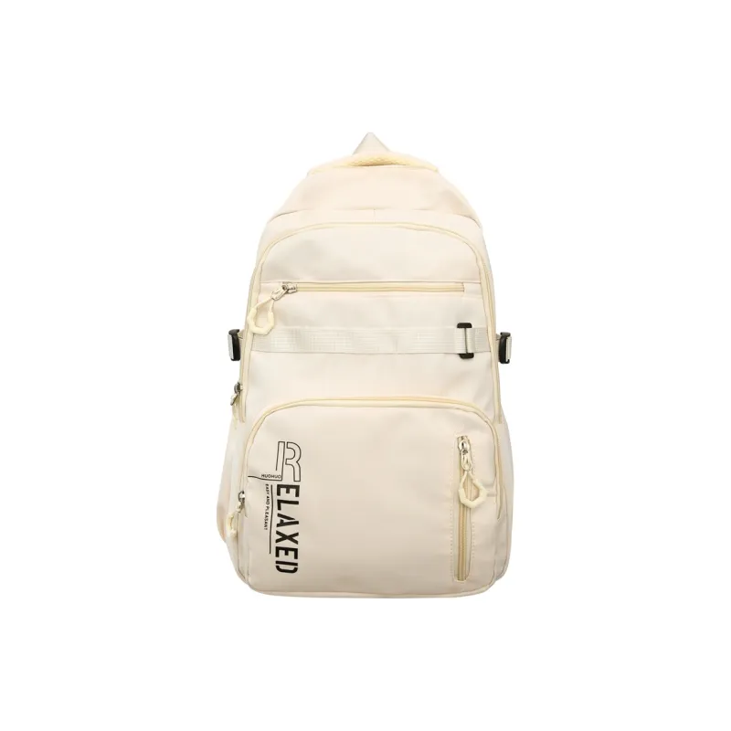 Yalu Nylon Backpack Regular Unisex Multicolor-3