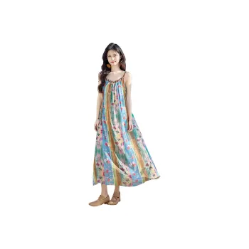 Cypress House Slip Dress Women's Multicolor Stripes