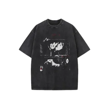 LA'T.WEEKEND T Shirts Unisex Washed Black