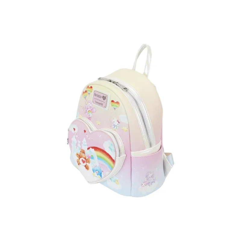 Sanrio ×Care Bears Collaboration Hello Kitty Vegan Leather Backpack Mini Women's Multicolor-3