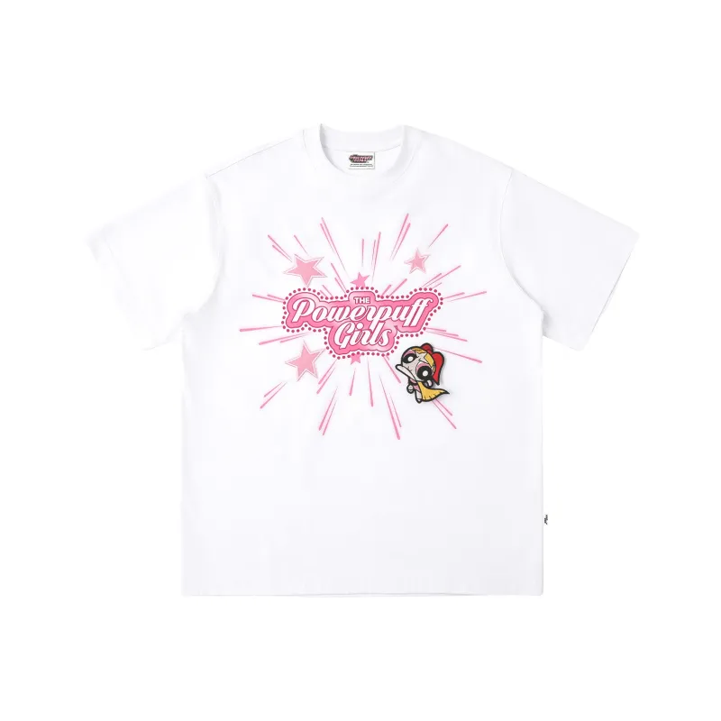 The Powerpuff Girls X WHOOSIS × The Powerpuff Girls, Collaboration Collection T Shirts Unisex-0