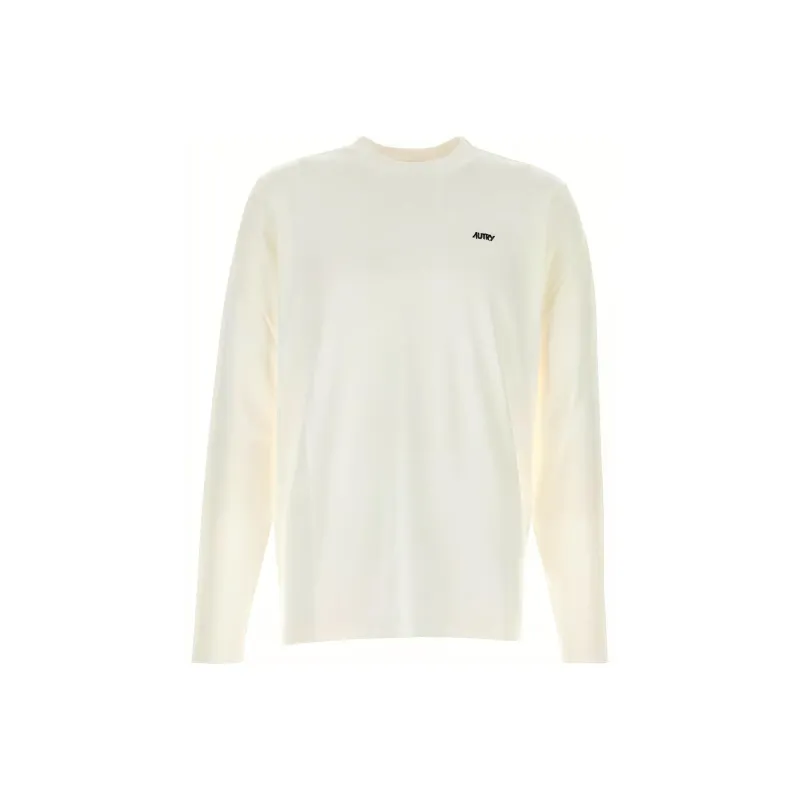 AUTRY Embroidered logo Longsleeved T shirt-0