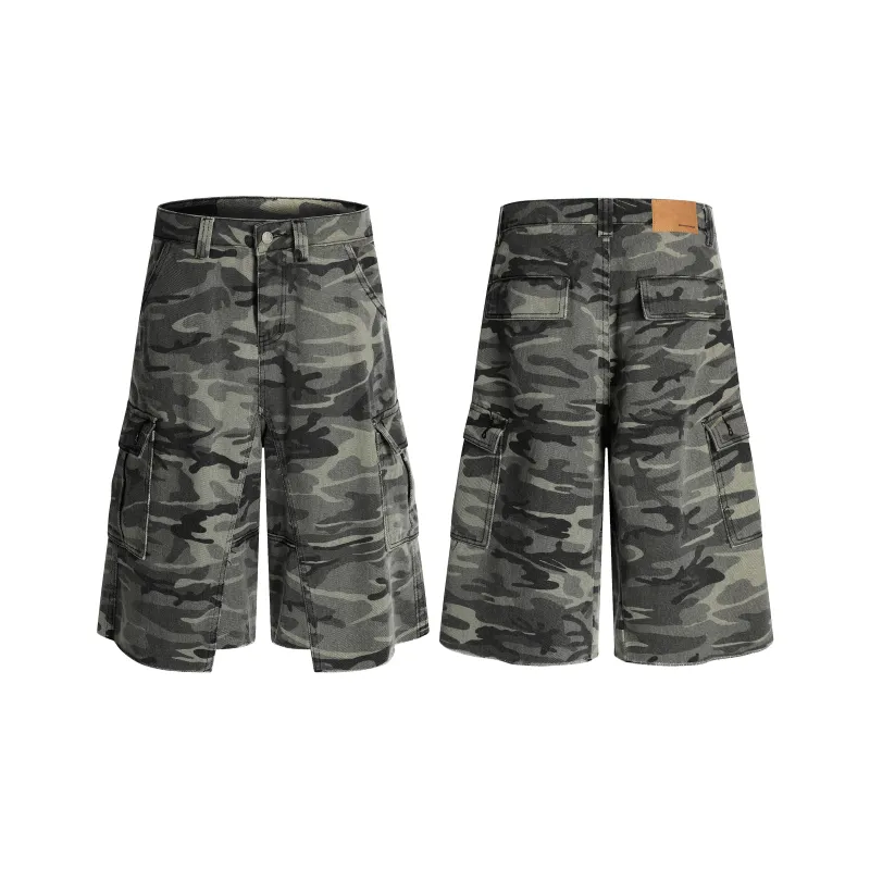 STRUCKCOOL Cargo Shorts Unisex Camouflage-3