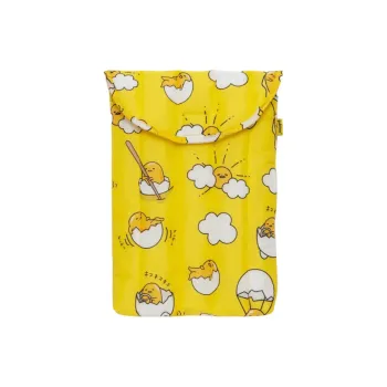 Sanrio Tear Resistant Nylon With PET Polyester Laptop Bag Women's Yellow & White