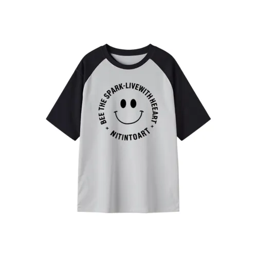FAIRWHALE Drop Shoulder Sleeve T Shirt Women's
