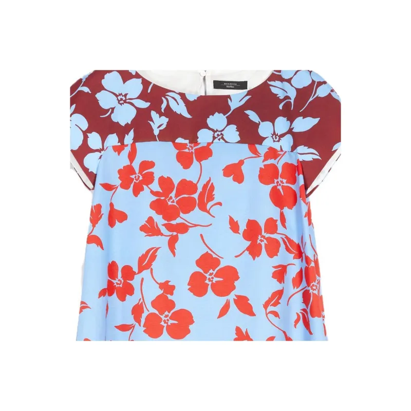 WEEKEND MaxMara Short-Sleeved Dresses Women's Pink-4