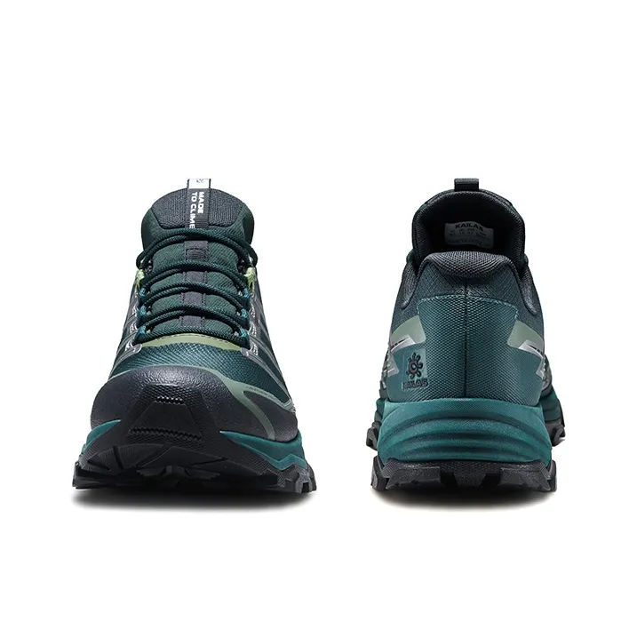 KAILAS Anti Slip Wear Resistant Low Top Hiking Shoes Men's Nouveau Green-2