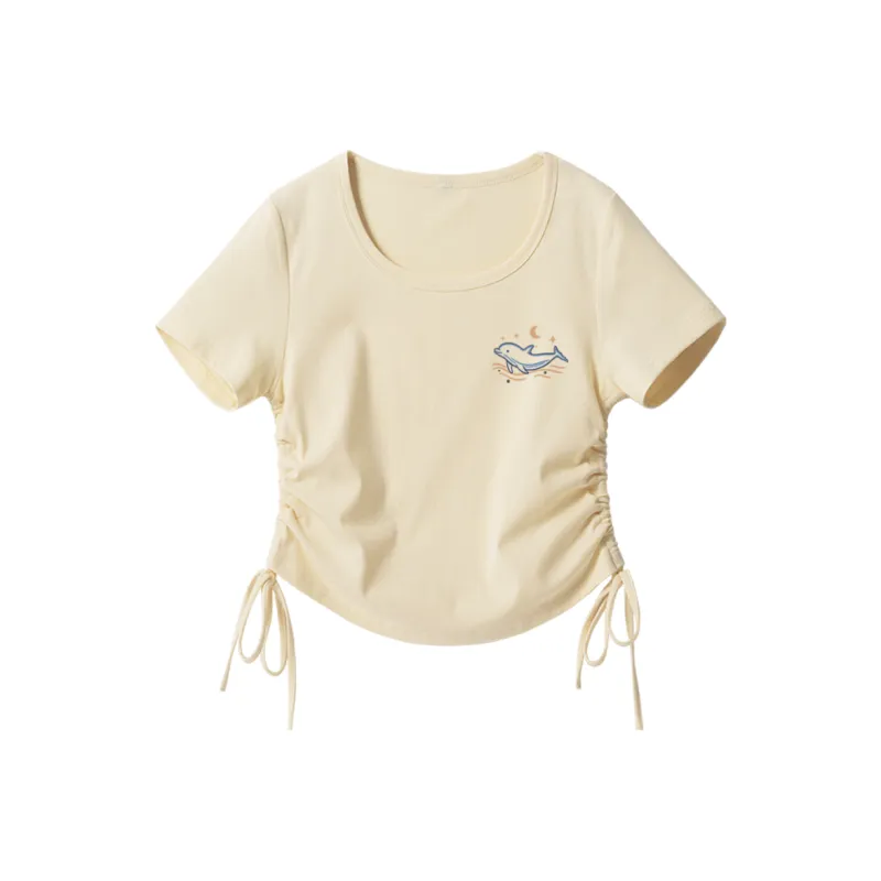 Cotton Gene Set in Sleeve T Shirt Women's-7