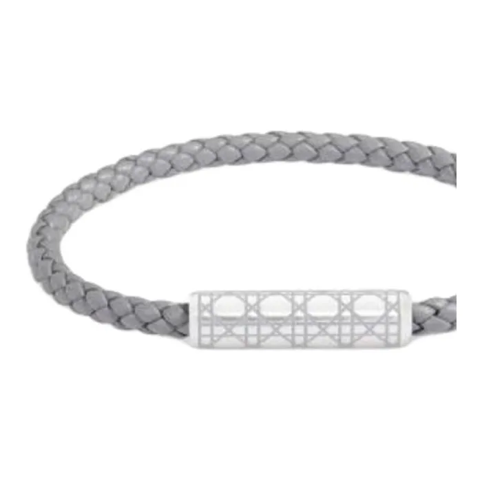 DIOR Lambskin Bracelets Unisex Silver-1