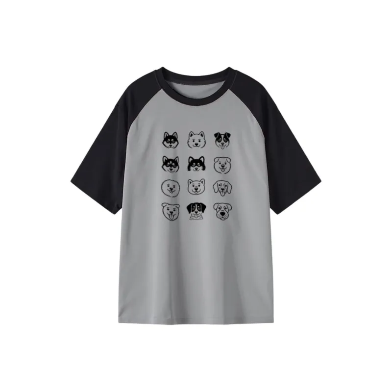 FAIRWHALE Raglan Sleeve T Shirt Women's-12