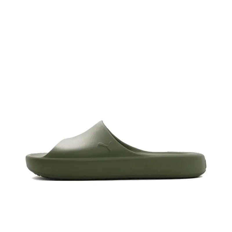 PUMA Shibui Cat Slip Resistant Abrasion Resistant Slide Slippers Unisex Green-0