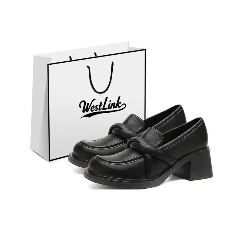 WESTLINK Loafers 6.0CM Women's Black-0