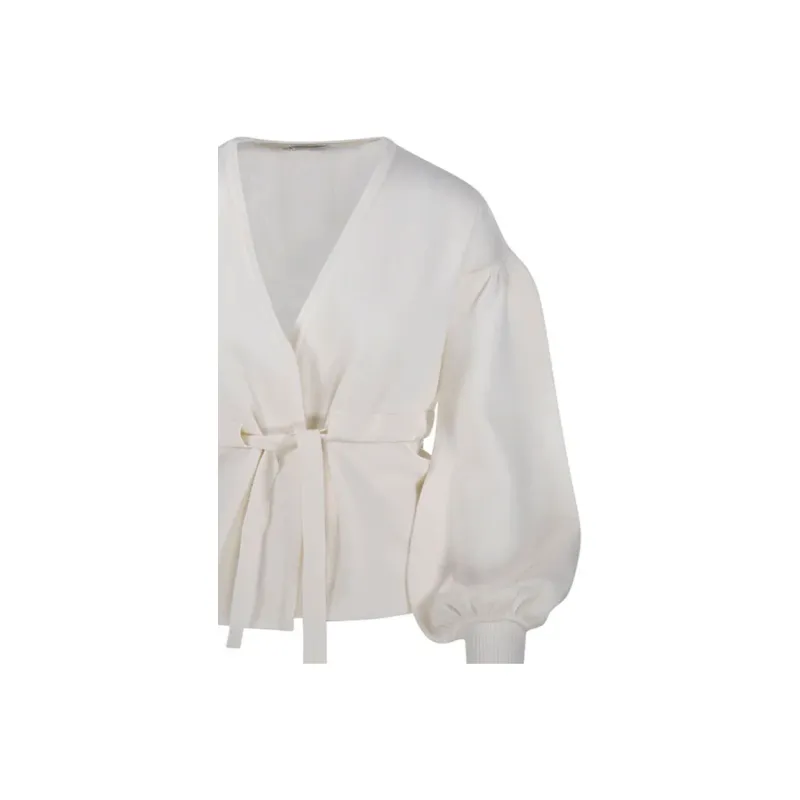 MaxMara Tiberio V Neck Tassel Detailed Cardigan-3