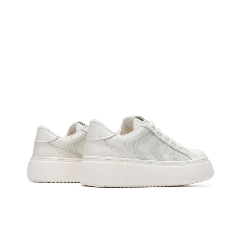 Kemaron Low Top Skateboard Shoes Unisex White-11