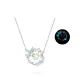 925 Silver-Heartbeat Wreath Necklace[Glow-in-The-Dark Version]