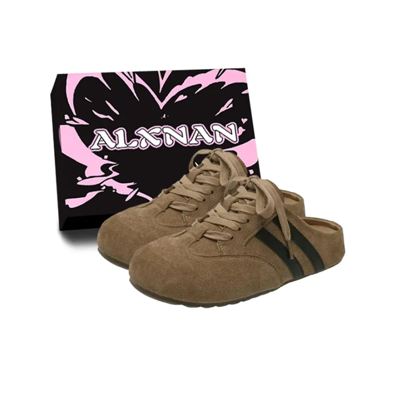 Alxnan Odor Resistant Closed Toe Slippers Women's Box-8