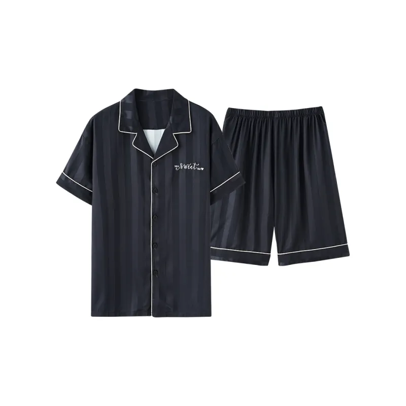 Pretty lady Men Pajama Sets-0