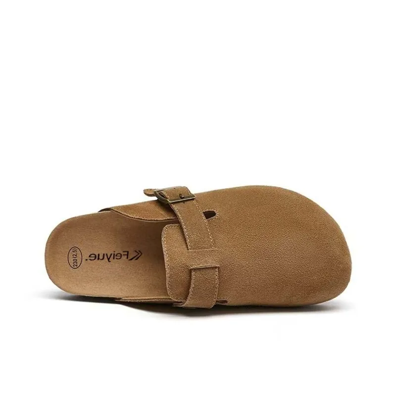 Dafu Leaps Forward Slip Resistant Abrasion Resistant Closed Toe Slippers Women's-7
