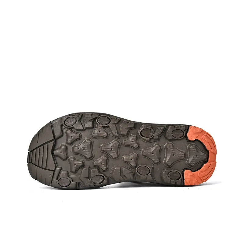 Wen Nai River Trekking Shoes Men's Brown-4