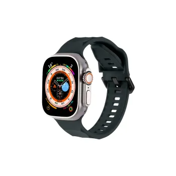 KVZUVUU Apple Compatibility Watch Band Silicone Material