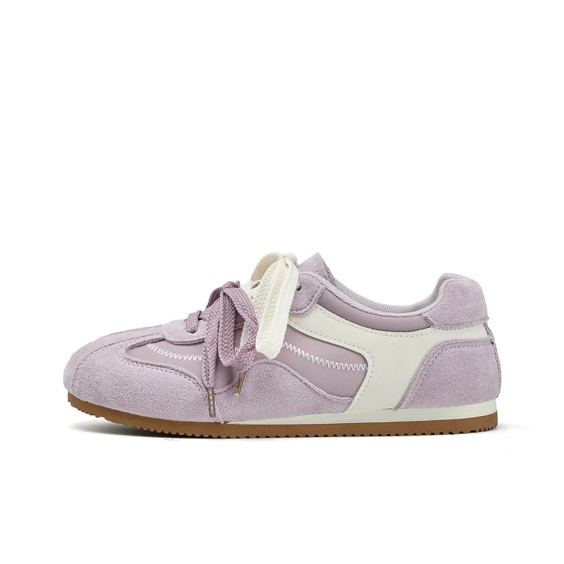 La Chapelle Slip Resistant, Abrasion Resistant, Rebound Resistant Low Top Casual Shoes Women's Purple-1