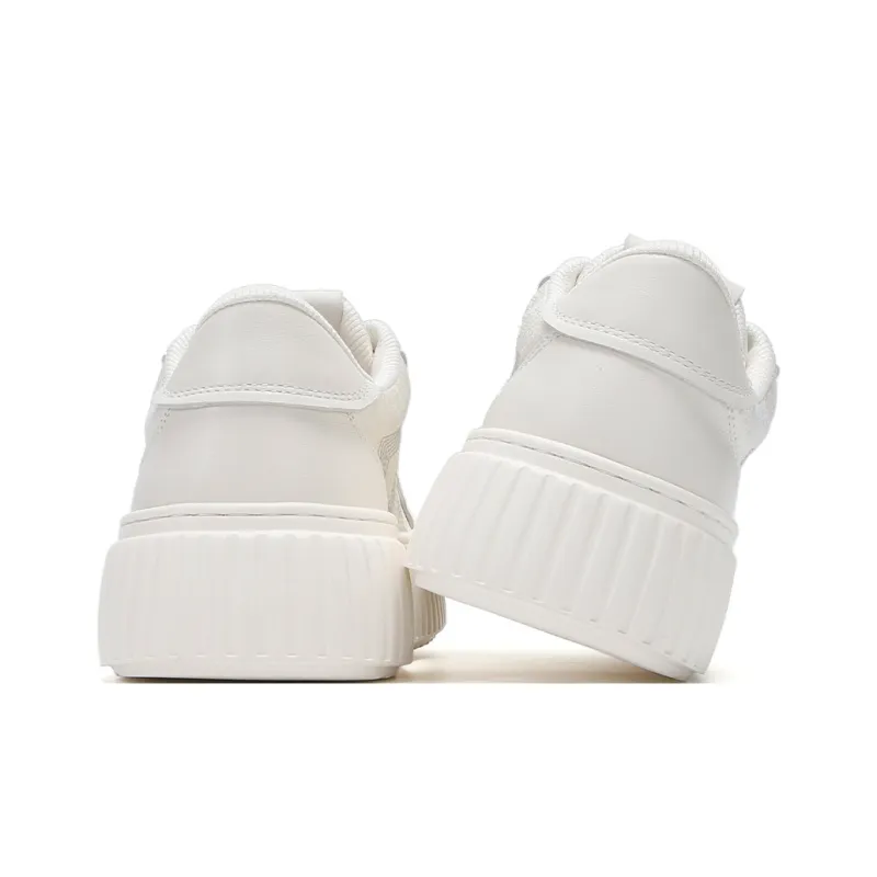 Kemaron Low Top Skateboard Shoes Unisex White-5