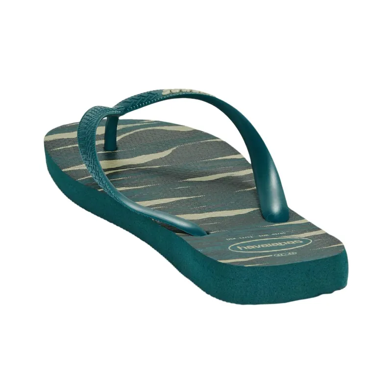 Havaianas Rubber Sole Totem Slip Resistant Flip Flops Men's Camouflage-4