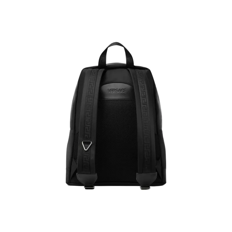 VERSACE La Medusa Polyamide Backpack Men's Black-2