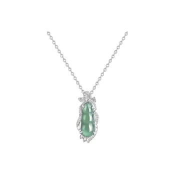 Long Fu Glutinous Jade Necklaces Women's
