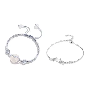 RINGLOVE Fabric Rope Bracelets Women's