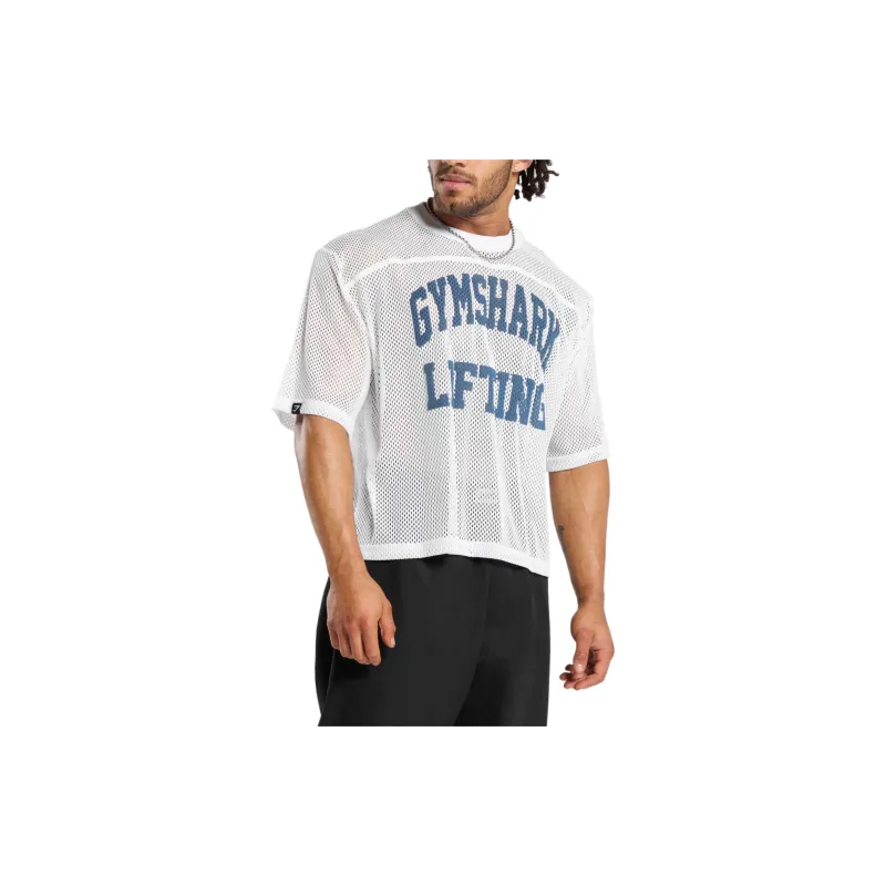 GYMSHARK Mesh Oversized T Shirt T Shirt Men's-4
