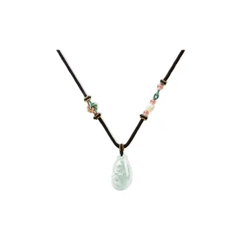 MISS TOOYA African Emerald Necklaces Unisex