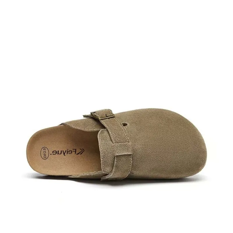 Dafu Leaps Forward Slip Resistant Abrasion Resistant Closed Toe Slippers Women's-12
