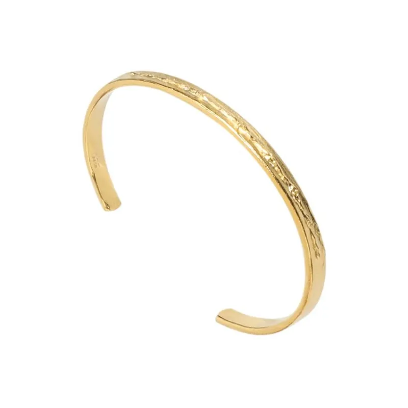 M.Wong 925 Sterling Silver, Adjustable Opening Yinyu Bangle Unisex-4
