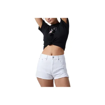 PACSUN Denim Shorts Women's White
