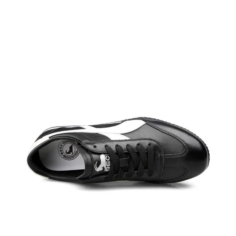 BECK Cloud Trail Series Cushioning, Abrasion Resistant, Height Increasing Low Top Casual Shoes Unisex-14