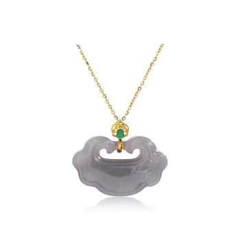CHINA GOLD Pendants Smoky Purple Women's