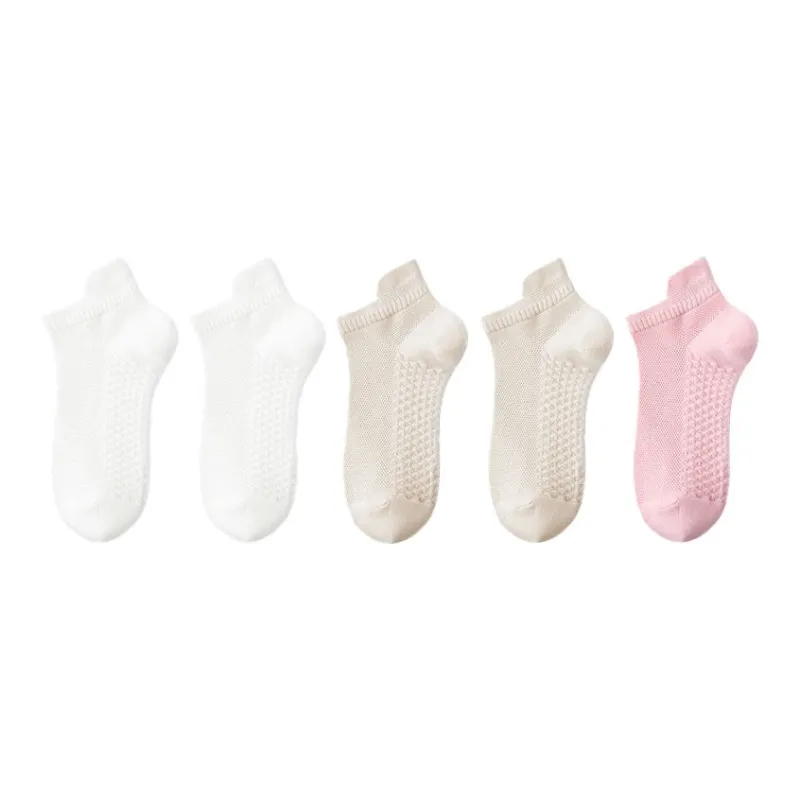 MIIOW Cool One Summer Series No Show Socks Women's 5 Pack-0