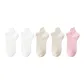 5 Pack[2 White+2 Khaki+1 Orange Pink]
