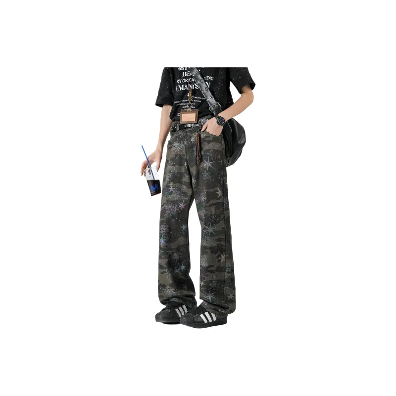 Maxim's De Paris Jeans Unisex Camouflage-0