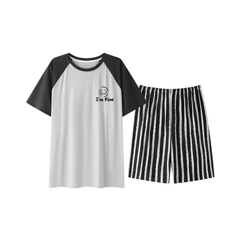 Good fortune Men Pajama Sets-0